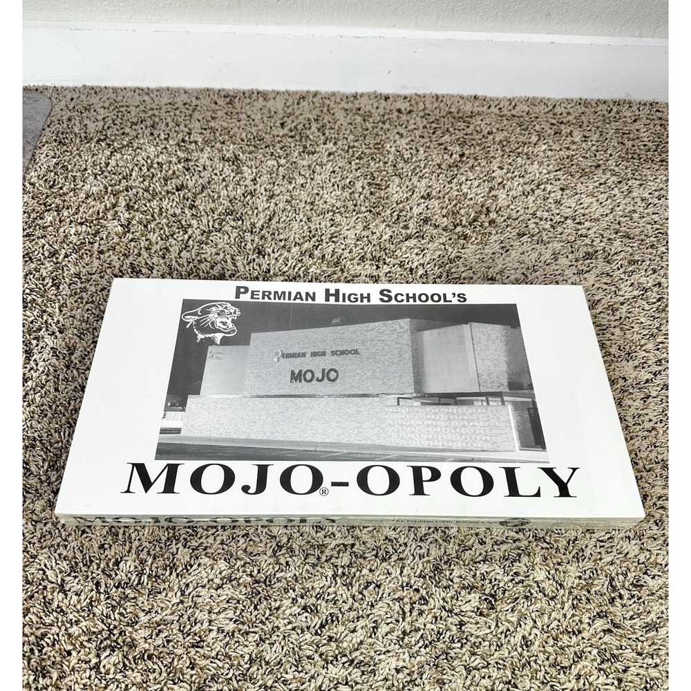 Vintage Odessa Permian High School's‎ MOJO-OPOLY Custom Board Game New Sealed